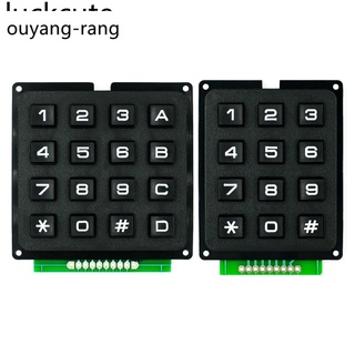 4x4 4x3 Matrix Array 12 16 คีย์ 4 * 4 4 * 3 สวิทช์ ปุ่มกด เมทริกซ์ คีย์บอร์ด โมดูล สําหรับ Arduino