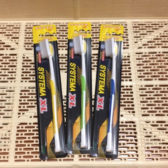 แปรงสีฟัน SYSTEMA Originl/XL & Colgate ,แบบแพ็ค1ชิ้น/แพ็ค6ชิ้น | Shopee ...