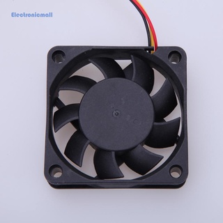 ElectronicMall01 12V DC 6cm PC Cooling Portable Fan Ball Bearing 3 Pin Connector P4