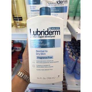 Lubriderm Daily Moisture Lotion 709ml.โลชั่นตัวดังอ่อนโยน ซึมเนียน ไม่เหนอะหนะ