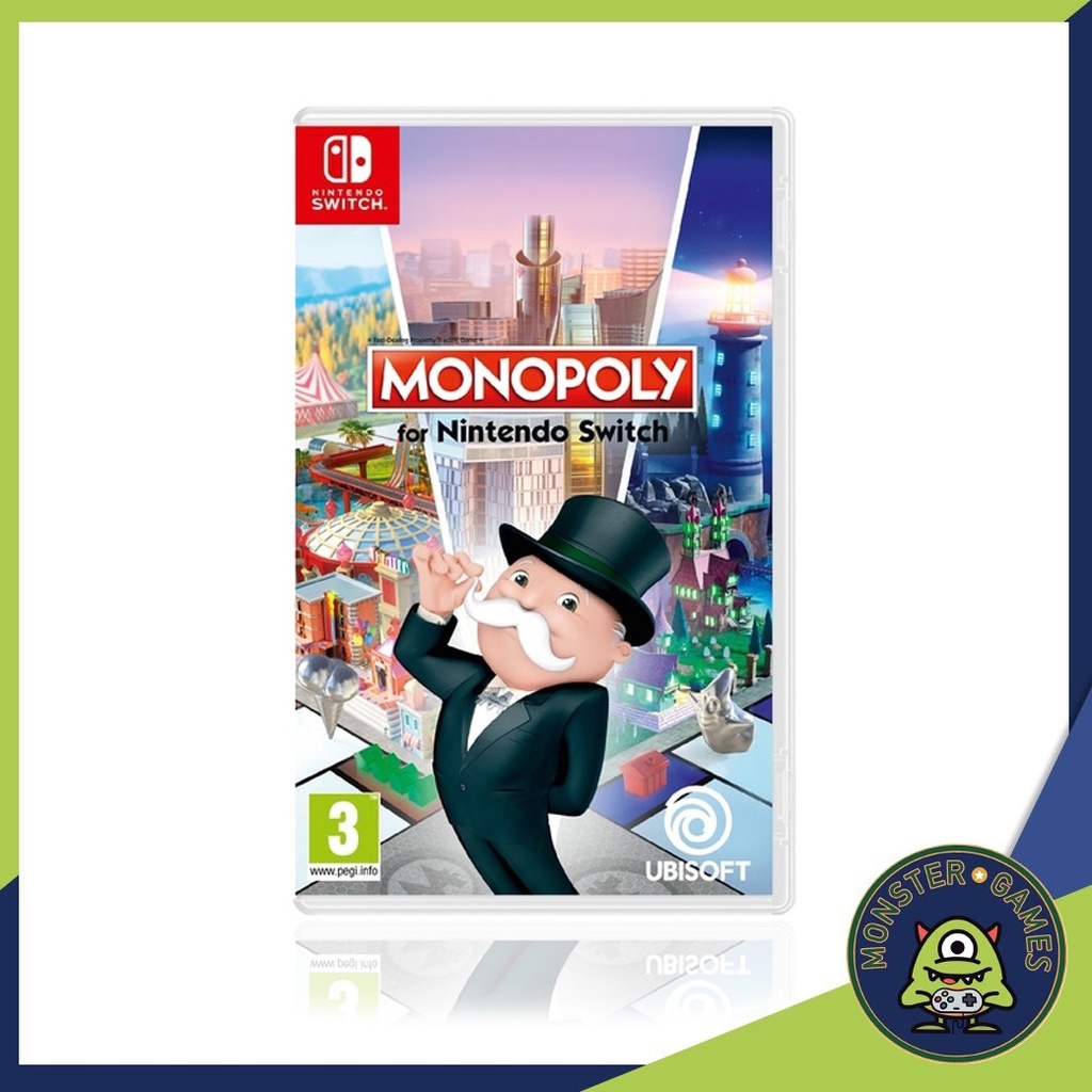 ภาพหน้าปกสินค้าMonopoly Nintendo Switch Game แผ่นแท้มือ1   (Monopoly Switch)