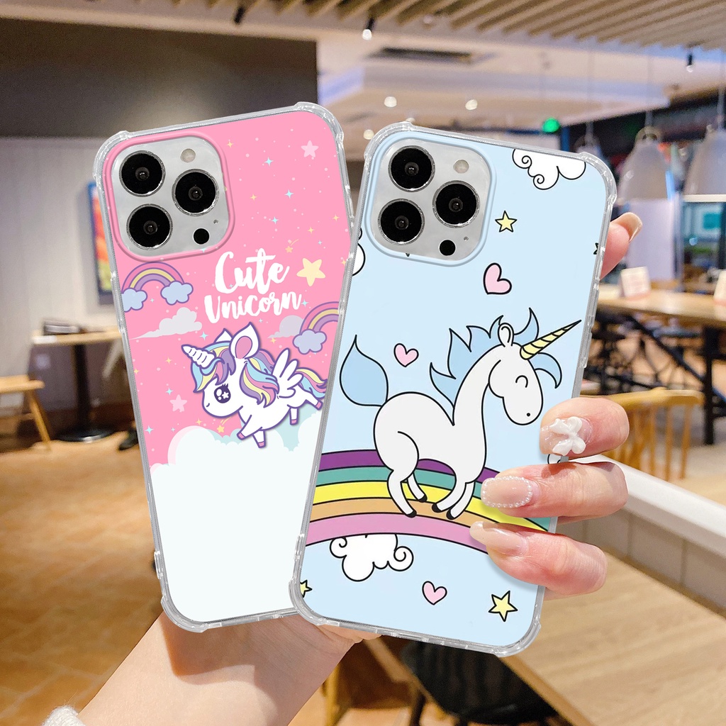 เคสโทรศัพท์มือถือ-tpu-แบบนิ่ม-ลายม้าโพนี่-สีรุ้ง-สีชมพู-สําหรับ-iphone-14-13-12-11-promax-14plus-mini-x-xs-xr-xsmax-6-6s-5-5s-6plus-6splus-7-8-se2020-7plus-8plus