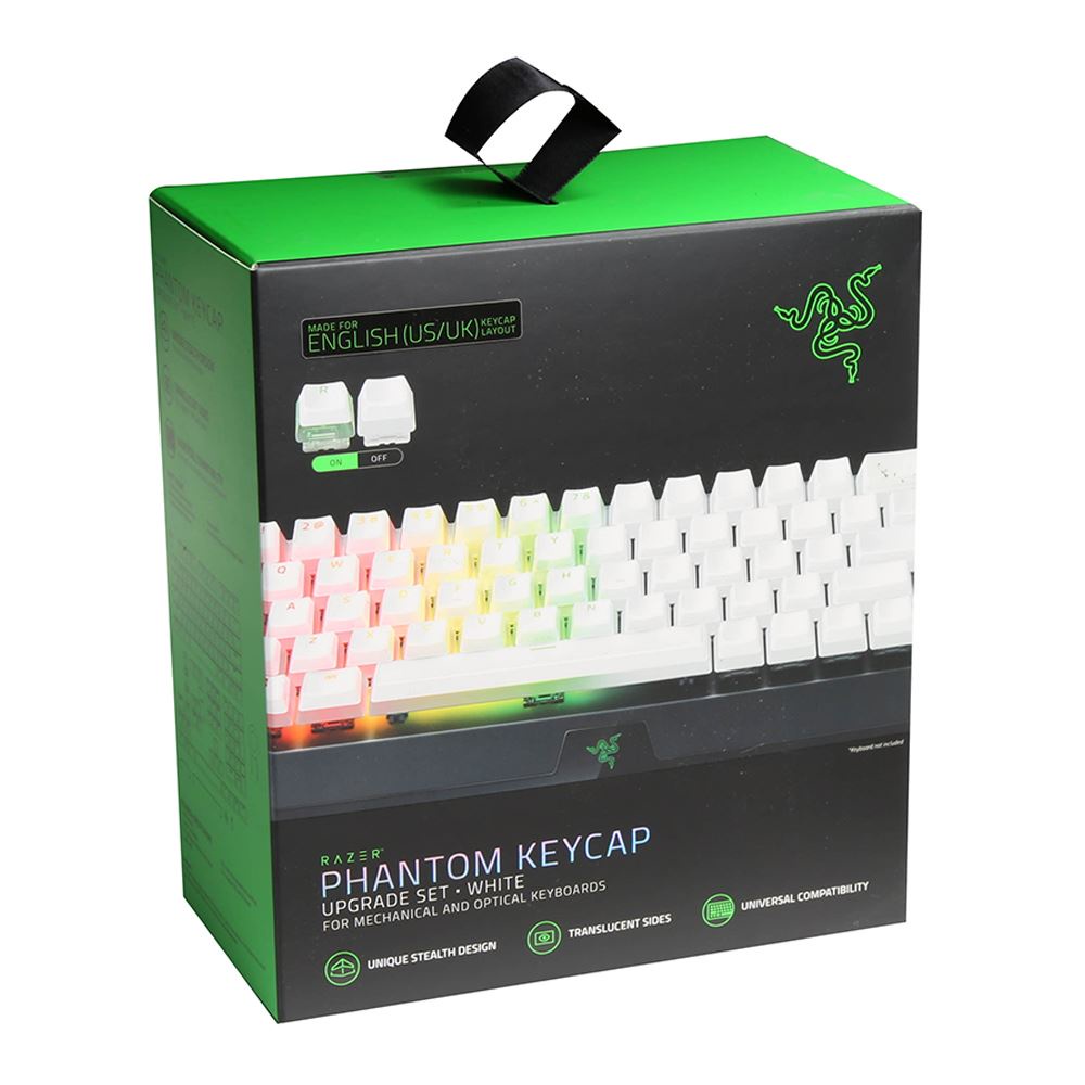 พร้อมส่ง📌 Razer PHANTOM KEYCAP UPGRADE SET ขาว/ดำ ของแท้ 1000% ของใหม่ ...