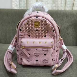 Used like New mcm Swarovski size mini pink