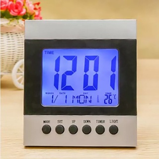 Digital Alarm Clock รุ่น DS-2088 นาฬิกาตั้งโต๊ะ นาฬิกาตั้งพื้น นาฬิกาปลุก ตั้งโต๊ะ ห้องนอน แสดงอุณหภูมิ จับเวลา