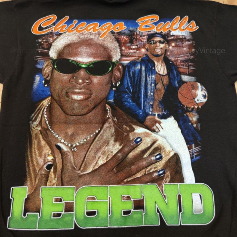 dennis-rodman-ตำนานชิคาโกบูลส์-เสื้อยืดทัวร์วงบาสเก็ตบอล