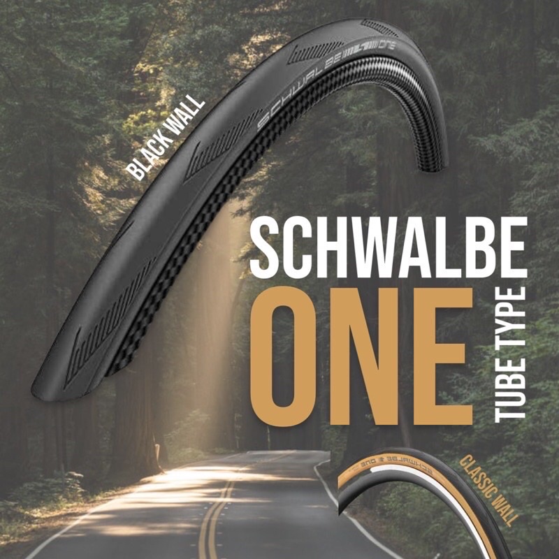 ยางนอกเสือหมอบ-schwalbe-one700x25-700x28ลอตใหม่ล่าสุด