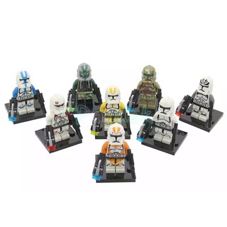 เลโก้ บล๊อค ตัวต่อ Star Wars (SET 8 PCS) ไม่มีกล่อง POC0139