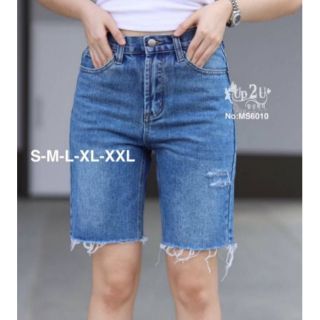 ภาพหน้าปกสินค้าMS6010#มีS-XL#ยีนส์ขา3ส่วน#my style ที่เกี่ยวข้อง