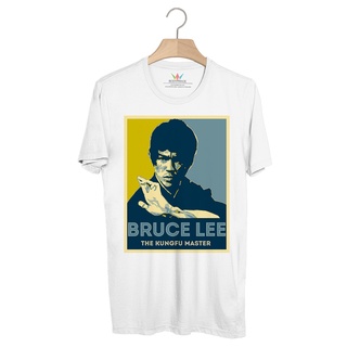 BP856 เสื้อยืด Bruce Lee #Yellow