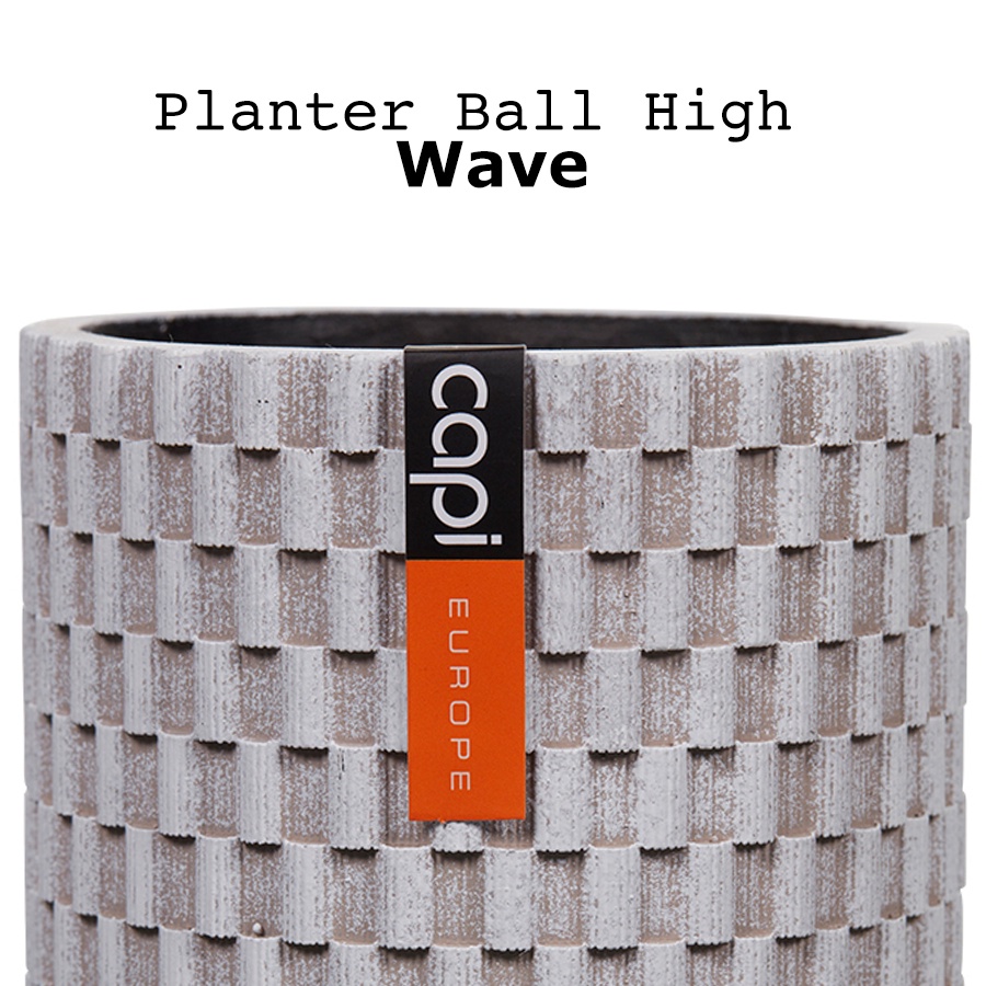 bwvi-271-planter-ball-high-wave-size-d-9-x-h-12-cm-กระถางต้นไม้-modern-แบรนด์-capi-europe