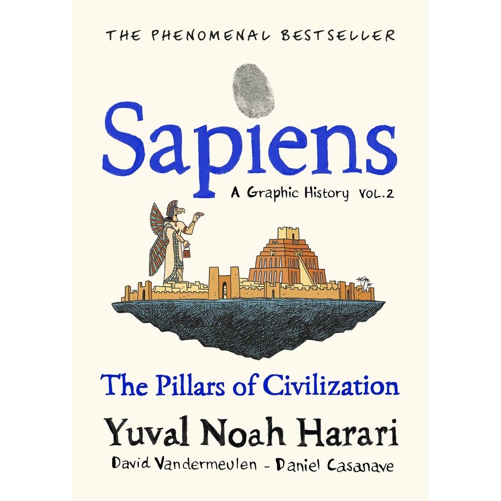 ศูนย์หนังสือจุฬาฯ-sapiens-a-graphic-history-the-pillars-of-civilization-volume-2-hc-9781787333765