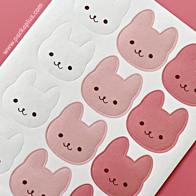สติกเกอร์-หมี-น้อยน่ารัก-คละ-3-สี-พาสเทล-60-ดวง-sticker-ตกแต่งถุง-กล่องขนม-กล่องของขวัญ-การ์ด