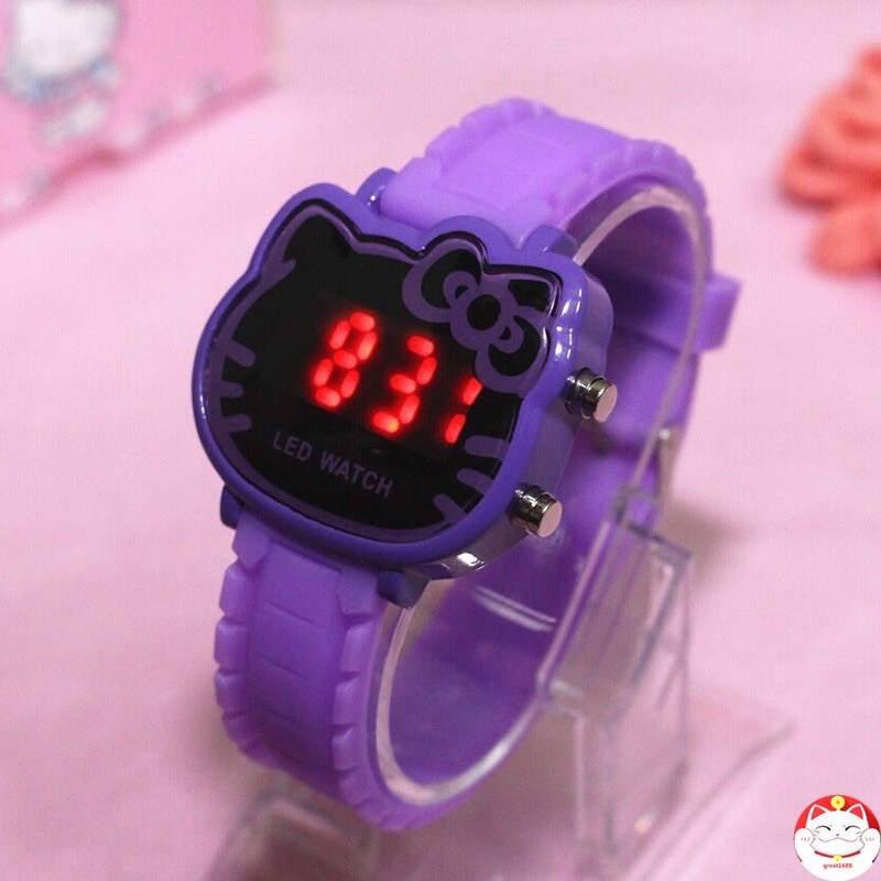 นาฬิกาคิตตี้-ดิจิตอล-hello-kitty-watch-พร้อมส่งจากไทย