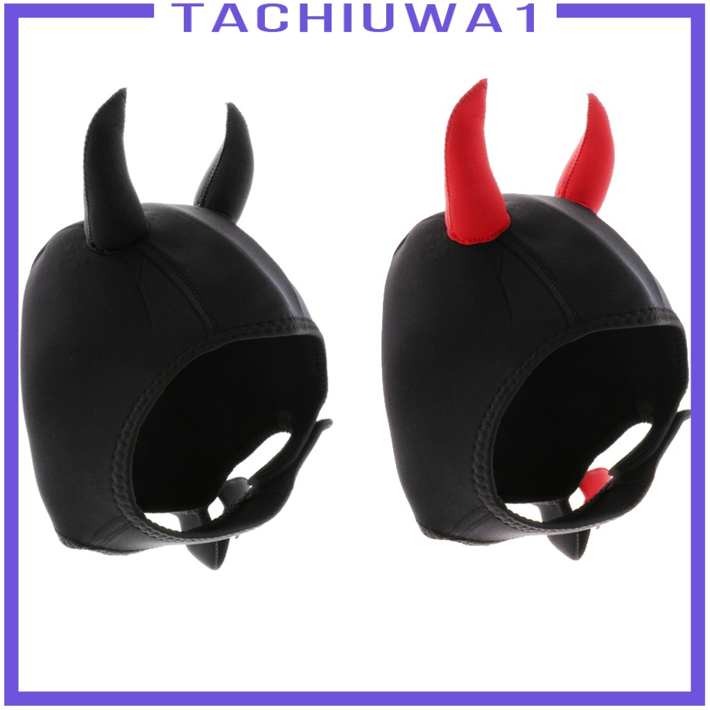 [TACHIUWA1] Diving Hood Cap 3mm Neoprene Scuba Snorkeling Wetsuit Hood Surf Divers Hat for Men