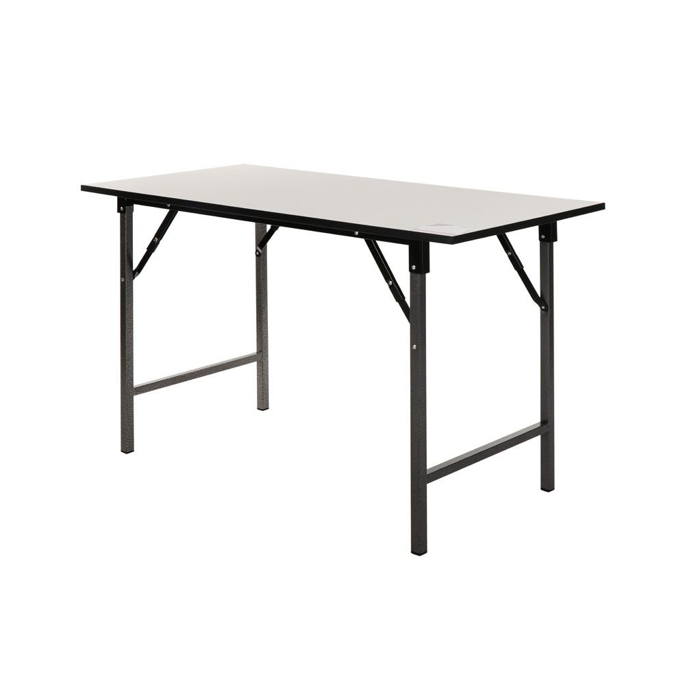 โต๊ะอเนกประสงค์เหลี่ยม-sure-t60120-สีขาว-โต๊ะอเนกประสงค์-จากแบรนด์-sure-ท็อปโต๊ะผลิตจากไม้ปาร์ติเกิลบอร์ดคุณภาพดี-มีความ