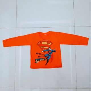 เสื้อยืดเด็กชาย ลายซุปเปอร์แมน