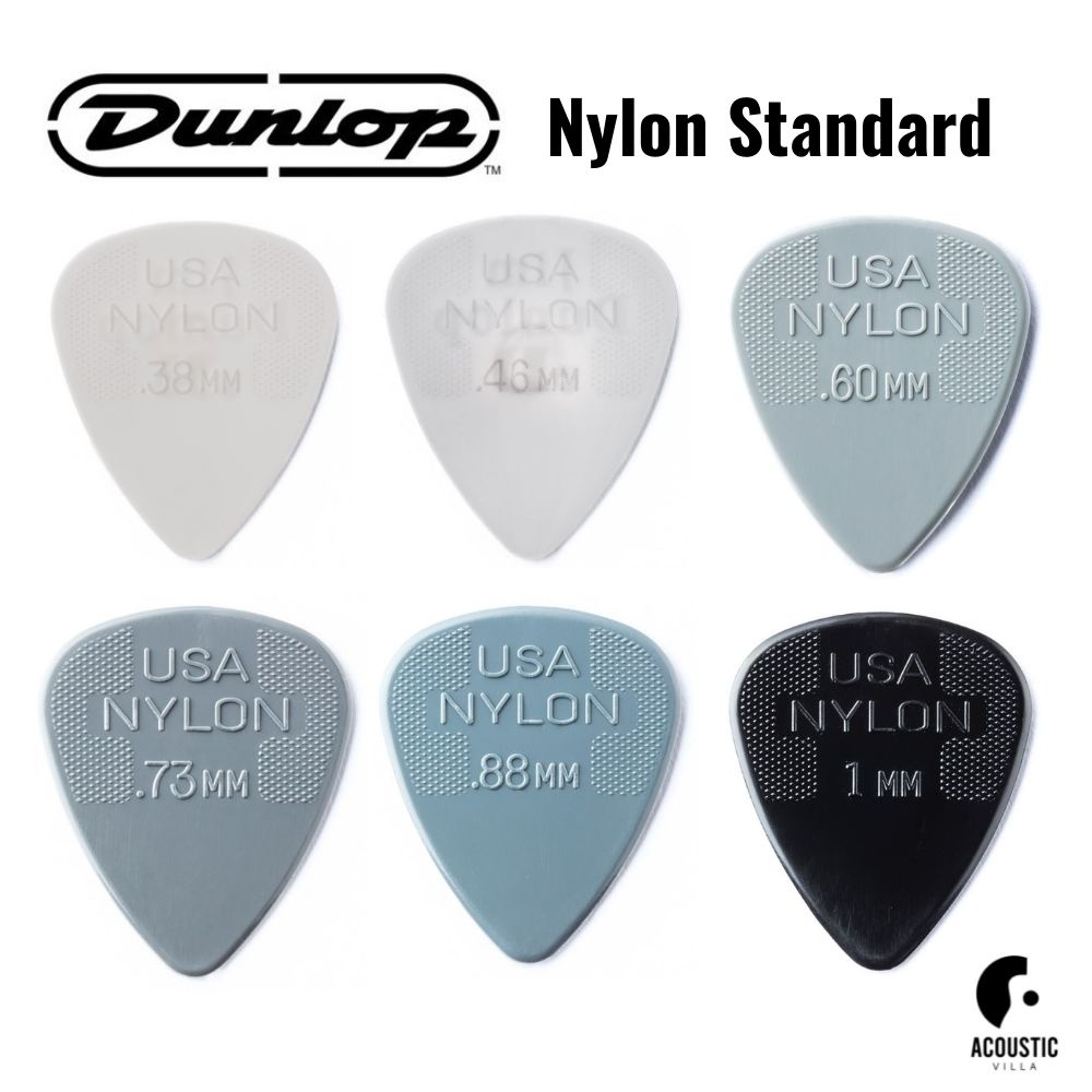 ปิ๊กกีตาร์-dunlop-nylon-standard-pick-44