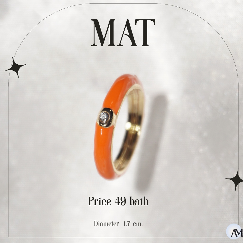 แหวนใส่เดท-แหวน-mat-แหวนแฟชั่น-มินิมอล-แหวนอะคริลิค-แหวนสไตล์เกาหลี-แหวนราคาถูก
