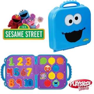 Playskool Sesame Street Cookie Monsters On the Go Numbers  ชุดสอนหนังสือ การออกเสียง ตัวต่อตัวเลข 123 เอลโม่ยอดฮิต