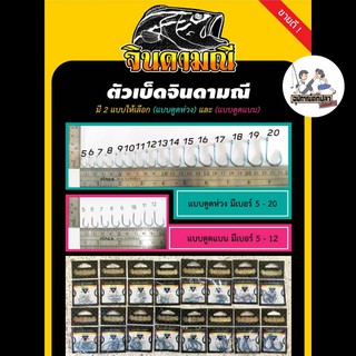 สินค้า ตัวเบ็ดจินดามณี ตูดห่วง/ตูดแบน  by แก้คัน(คันไม้คันมือ)