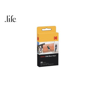 ราคาKODAK ZINK Photo Paper 2x3 กระดาษสำหรับปริ้นท์ภาพถ่าย - 20 Pack by dotlife