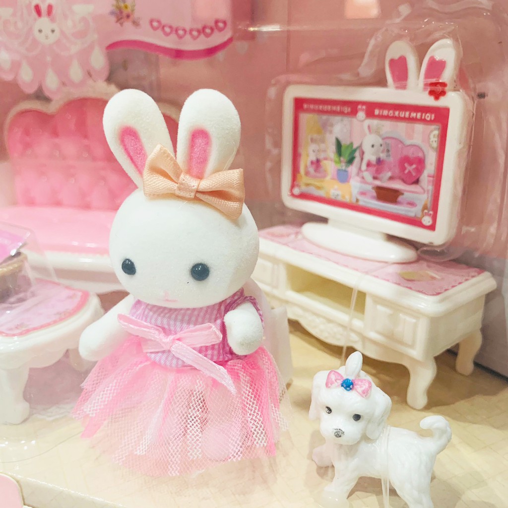 ภาพสินค้าบ้านตุ๊กตา Yasini Series Bay Dreamy เฟอร์นิเจอร์สำหรับบ้านตุ๊กตากระต่าย ของเล่นเด็ก จากร้าน zantatoys บน Shopee ภาพที่ 4
