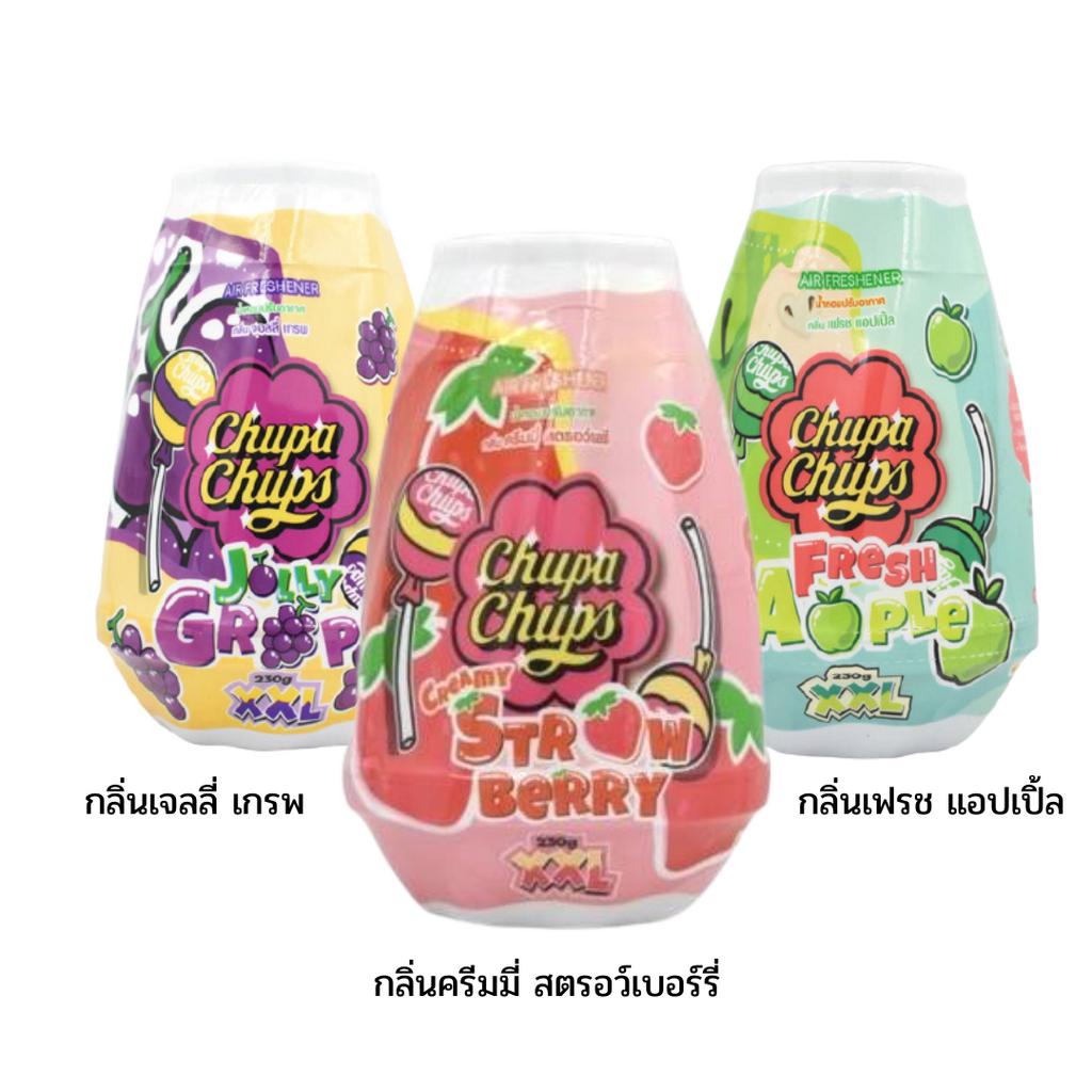 ภาพหน้าปกสินค้าChupa Chups (จูปา จุ๊ปส์) น้ำหอมในรถ น้ำหอมปรับอากาศแบบเจล น้ำหอมดับกลิ่น กลิ่นผลไม้ 230g. จากร้าน earlyoriginal บน Shopee