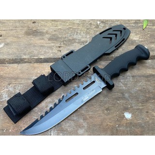 KNIFE XB-193 มีดเดินป่า มีดพก ยาว 13 นิ้ว + ฟรีที่เก็บมีดอย่างดี พร้อมส่ง ส่งไวมาก คมมาก