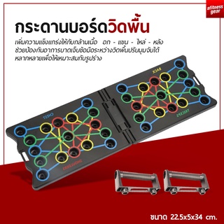 บอร์ดวิดพื้น อุปกรณ์ช่วยวิดพื้น แท่นวิดพื้น ที่วิดพื้น Push up board sutairu