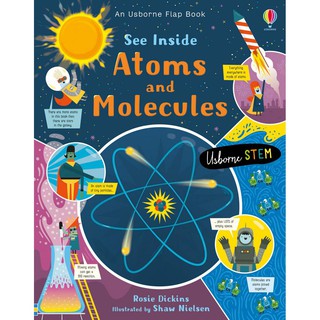 หนังสือความรู้ทั่วไปภาษาอังกฤษ See Inside Atoms and Molecules [Board book]