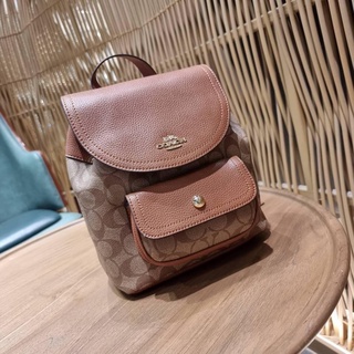 กระเป๋า COACH C4120 PENNIE BACKPACK 22 IN SIGNATURE CANVAS