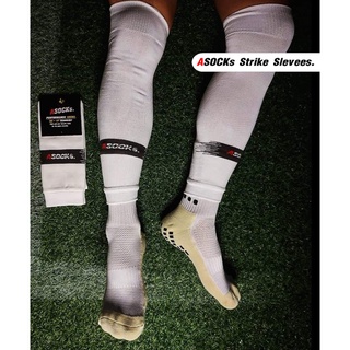 สินค้า ASOCKs Strike Slevee + Quality Football Socks [ เนื้อผ้านิ่ม บาง ระบายอากาศดี เกรด player ]