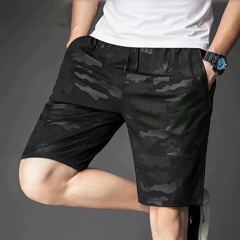 ภาพสินค้าMAMCWMMZ ลด 50% ELAND_SHOPกางเกงขาสั้นผู้ชาย กระเป๋ามีซิป ผ้าเนื้อดี (สีดำ)/L-3XL จากร้าน eland_shop บน Shopee ภาพที่ 2