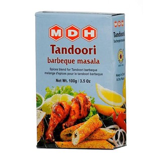 ภาพหน้าปกสินค้าMDH Tandoori Masala 100g เครื่องเทศรวมสำหรับบาร์บีคิว (Mixed Spices for Barbeque) ซึ่งคุณอาจชอบราคาและรีวิวของสินค้านี้