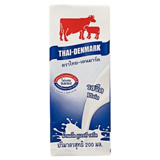 ภาพขนาดย่อของภาพหน้าปกสินค้าx2-6ลัง นมวัวแดง ไทยเดนมาร์ค นมยูเอชที Thai-Denmark(ไทยเดนมาร์ค) รสจืด ขนาด 200มล. จากร้าน anuchit1254343 บน Shopee