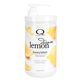 Qtica Lemon Dream luxury lotion for manicures & Pedicures.โลชั่นสำหรับทำสปามือเท้าหรือใช้ได้ทั้งตัว สูตรอ่อนโยน กลิ่นหอม