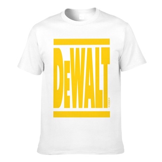 เสื้อโอเวอร์ไซ - Dewalt เป็นเสื้อยืดผู้รับเหมามืออาชีพที่มีแขนสั้นเสื้อผ้าความงาม Funko Pop Clothin