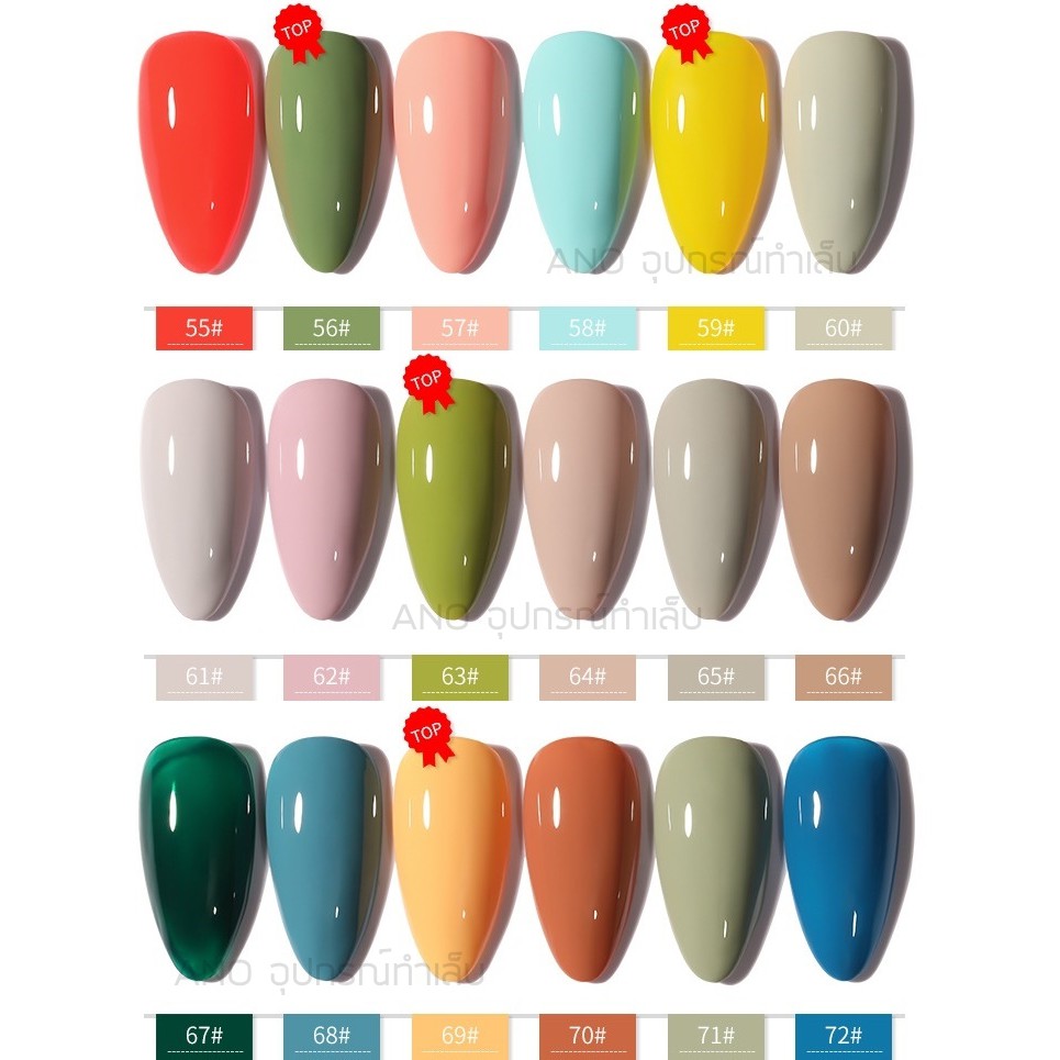 ภาพสินค้าMiss Bloom สีทาเล็บเจล สีเจล โทนสีสไตล์ญี่ปุ่น 7.3ml มี100สี 1/2 จากร้าน ano_beauty บน Shopee ภาพที่ 4