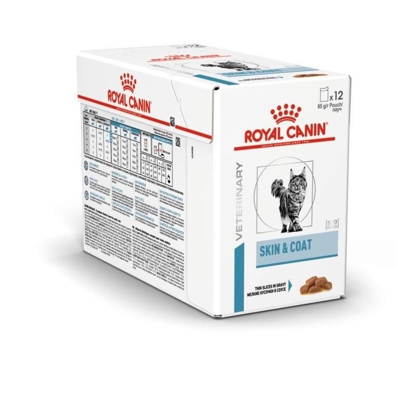 royal-canin-vet-cat-skin-amp-coat-85-g-อาหารแมว-โรคผิวหนัง-บำรุงขน-อาหารเปียก-12-ซอง