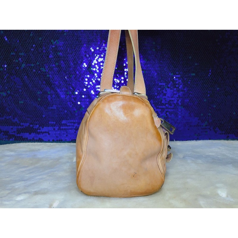 marc-jacobs-tan-leather-handbag-แท้