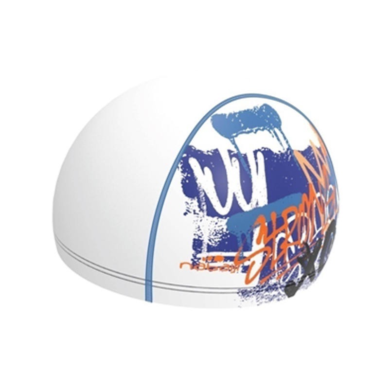 หมวกว่ายน้ำ-nabaiji-หมวกว่ายน้ำผ้าตาข่ายเคลือบซิลิโคน-รุ่น-500-coated-mesh-swim-cap