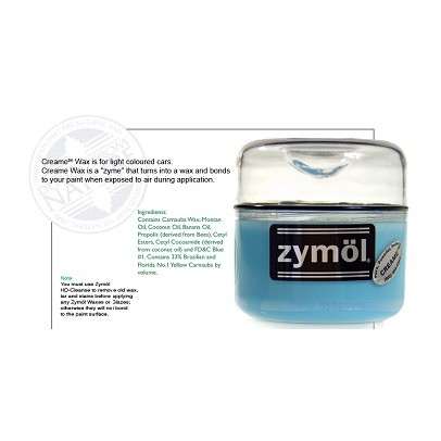 wax-เคลือบสีรถ-zymol-creame