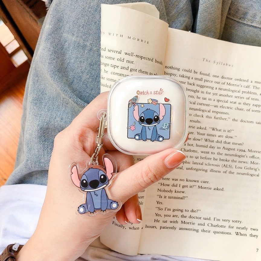 พร้อมส่ง-เคสหูฟังนิ่ม-แบบใส-ลายนักบินอวกาศ-สําหรับ-samsung-galaxy-buds-2