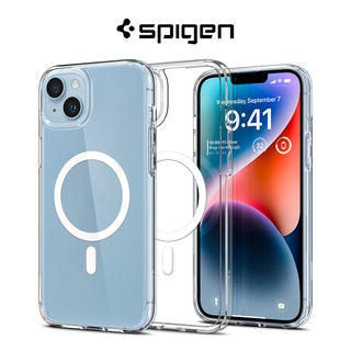 Spigen เคสโทรศัพท์มือถือ แบบแม่เหล็ก ไฮบริด ชาร์จได้ สําหรับ iPhone 14 13