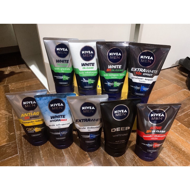 100g-nivea-men-foam-100ml-นีเวีย-เมน-โฟม-มี-ให้เลือก-5-สูตร-ผ่านการทดสอบโดยผู้เชี่ยวชาญด้านผิวพรรณ