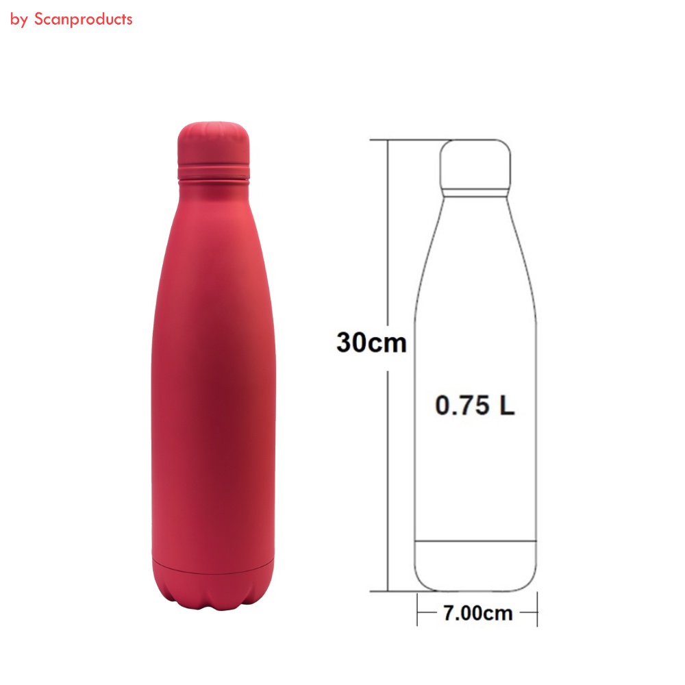 by-scanproducts-ขวดเก็บร้อน-เย็น-ขวดน้ำสุญญากาศ-รุ่น-by-scanproducts-vacuum-flask-0-75l-red