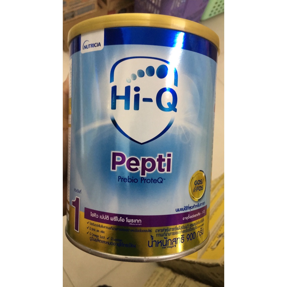 รูปภาพของนมผง HI-Q Pepti ไฮคิว เปปติ พรีไบโอโพรเทค ขนาด 900 กรัมลองเช็คราคา