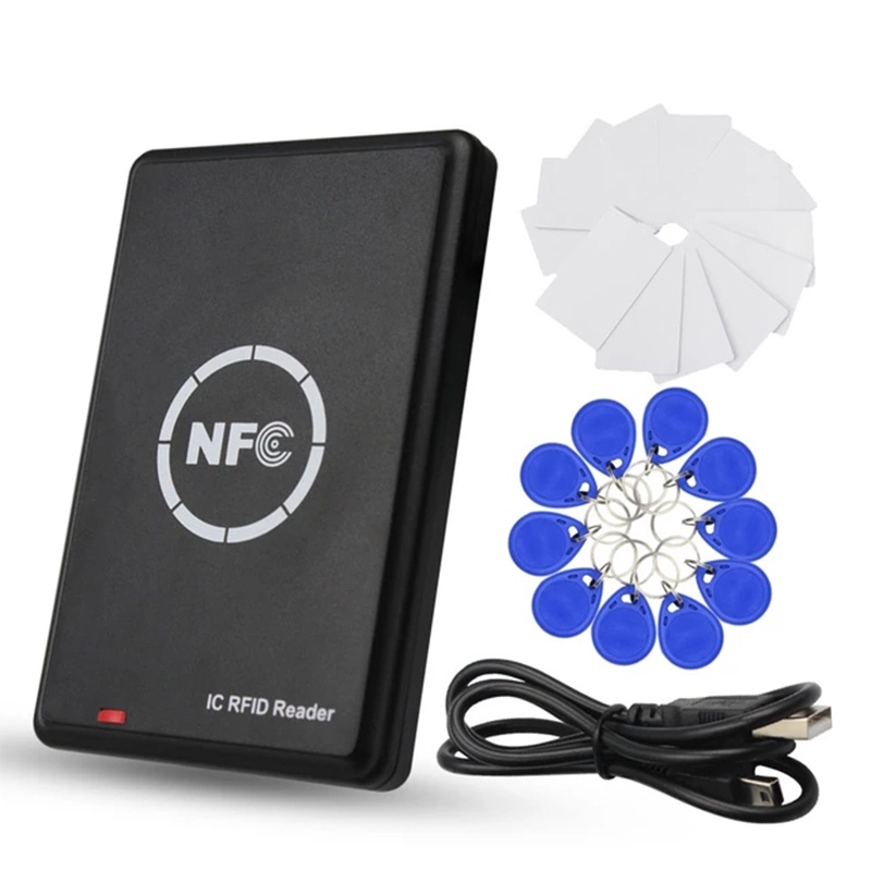 เครื่องอ่านการ์ด NFC IC / Writer เครื่องถ่ายเอกสาร Duplicator 13.56Mhz ...