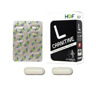 HOF L-Carnitine 735.3mg แอล-คาร์นิทีน 500 มิลลิกรัม จำนวน 30 แคปซูล บำรุงร่างกาย เพิ่มการเผาผลาญ สร้างกล้ามเนื้อ